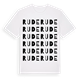 Rude ordlek t-shirt