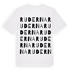 Ruderna ordlek t-shirt – ekologisk bomull t-shirt från Pinshirt