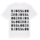 Rudsskogen ordlek t-shirt