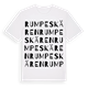 Rumpeskären ordlek t-shirt