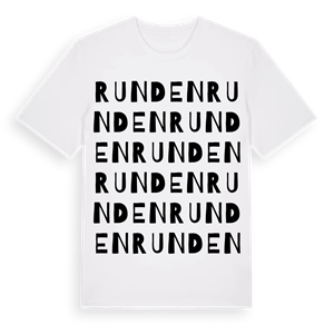 Runden ordlek t-shirt – ekologisk bomull t-shirt från Pinshirt
