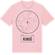 Pink Cotton t-shirt med Rundö t-shirt