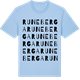 Blue Soul t-shirt med Runeberga ordlek t-shirt