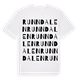 Runndalen ordlek t-shirt