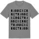 Mid Heather Gray t-shirt med Runneberget ordlek t-shirt