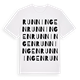 Runningen ordlek t-shirt