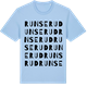 Blue Soul t-shirt med Runserud ordlek t-shirt