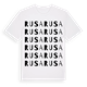 Rusa ordlek t-shirt