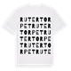 Rutertorpet ordlek t-shirt