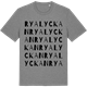 Mid Heather Gray t-shirt med Ryalyckan ordlek t-shirt