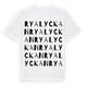Ryalyckan ordlek t-shirt