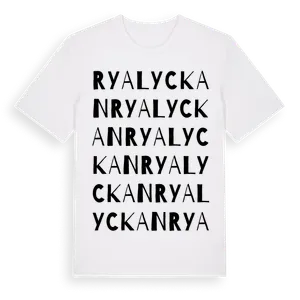 Ryalyckan ordlek t-shirt – ekologisk bomull t-shirt från Pinshirt