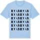 Blue Soul t-shirt med Ryan ordlek t-shirt