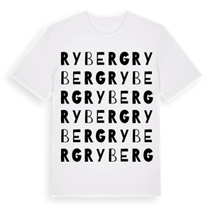 Ryberg ordlek t-shirt – ekologisk bomull t-shirt från Pinshirt