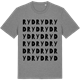 Mid Heather Gray t-shirt med Ryd ordlek t-shirt