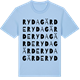 Blue Soul t-shirt med Rydagärde ordlek t-shirt