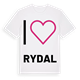 Jag älskar Rydal t-shirt stort tryck