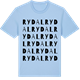 Blue Soul t-shirt med Rydal ordlek t-shirt