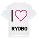 Jag älskar Rydbo t-shirt stort tryck