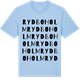Blue Soul t-shirt med Rydboholm ordlek t-shirt