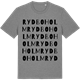 Mid Heather Gray t-shirt med Rydboholm ordlek t-shirt
