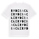 Rydebacke ordlek t-shirt