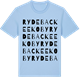 Blue Soul t-shirt med Rydebacke Ekoby ordlek t-shirt