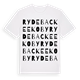 Rydebacke Ekoby ordlek t-shirt