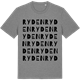 Mid Heather Gray t-shirt med Ryden ordlek t-shirt