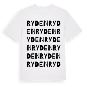 Ryden ordlek t-shirt – ekologisk bomull t-shirt från Pinshirt