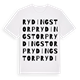 Rydingstorp ordlek t-shirt
