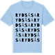 Blue Soul t-shirt med Rydsåsa ordlek t-shirt