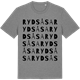 Mid Heather Gray t-shirt med Rydsåsa ordlek t-shirt