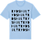 Blue Soul t-shirt med Rydshult ordlek t-shirt