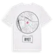 White t-shirt med Ryet t-shirt