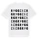 Ryggeberg ordlek t-shirt