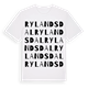 Rylandsdal ordlek t-shirt