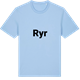 Blue Soul t-shirt med Ryr fetstil t-shirt