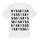 Ryssnäs ordlek t-shirt