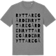 Mid Heather Gray t-shirt med Ryttaregården ordlek t-shirt