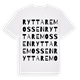 Ryttaremossen ordlek t-shirt