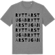 Mid Heather Gray t-shirt med Ryttarstugan ordlek t-shirt