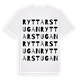 Ryttarstugan ordlek t-shirt