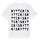 Rytterås ordlek t-shirt
