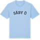 Blue Soul t-shirt med Säby ö böjd t-shirt