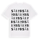 Säbyn ordlek t-shirt