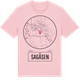 Pink Cotton t-shirt med Sagåsen t-shirt