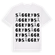 Säggryd ordlek t-shirt