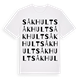 Såkhult ordlek t-shirt
