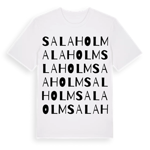 Salaholm ordlek t-shirt – ekologisk bomull t-shirt från Pinshirt